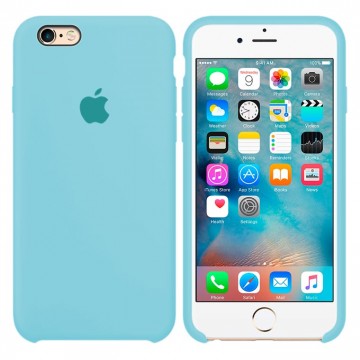 Чехол Silicone Case Original iPhone 6 №59 (Turquoise) (N64) в Одессе