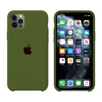 Чехол Silicone Case Original iPhone 12, 12 Pro №48 (Pine forest green) (N45)