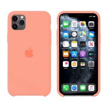 Чехол Silicone Case Original iPhone 11 Pro Max №42 (New pink) в Одессе