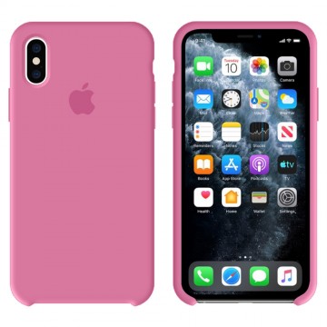 Чехол Silicone Case Original iPhone X, iPhone XS №60 (Pomegranate) в Одессе