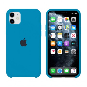 Чехол Silicone Case Original iPhone 11 №38 (Denim Blue) в Одессе