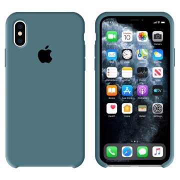 Чехол Silicone Case Original iPhone X, iPhone XS №61 (Grandma Ash) в Одессе