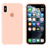 Чехол Silicone Case Original iPhone X, iPhone XS №62 (Grapefruit) (N67)