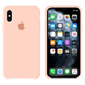 Чехол Silicone Case Original iPhone X, iPhone XS №62 (Grapefruit) (N67) в Одессе