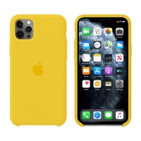 Чехол Silicone Case Original iPhone 12, 12 Pro № 4 (Yellow) (N04)
