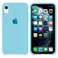 Чехол Silicone Case Original iPhone XR №59 (Turquoise) (N64)