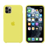 Чехол Silicone Case Original iPhone 12 Pro Max №37 (Lemon yellow)