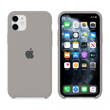 Чехол Silicone Case Original iPhone 11 №23 (pebble) (N23) в Одессе