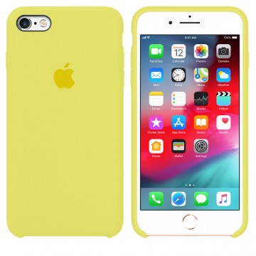 Чехол Silicone Case Original iPhone 7, 8, SE 2020 №37 (Lemon yellow) в Одессе