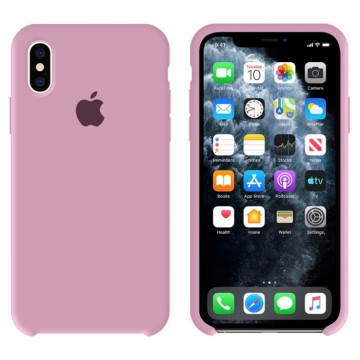 Чехол Silicone Case Original iPhone XS Max №68 (Blackcurrant) в Одессе