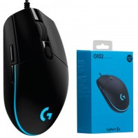 USB Мышь Logitech G102 игровая с подсветкой