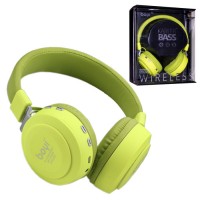 Bluetooth наушники с микрофоном KARLER Boyi 70 зеленые