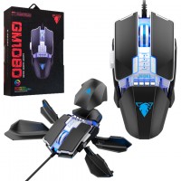 USB Мышь Jedel GM1080 игровая с подсветкой модульная