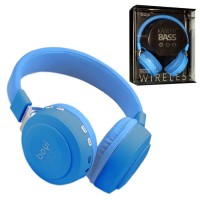 Bluetooth наушники с микрофоном KARLER Boyi 70 синий
