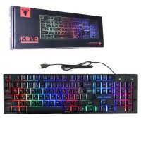 Клавиатура проводная с подсведкой Jedel K510 RGB