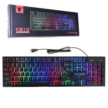 Клавиатура проводная с подсведкой Jedel K510 RGB в Одессе