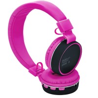 Bluetooth наушники с микрофоном 6788M розовые