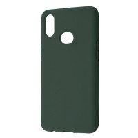 Чехол Silicone Cover Full Samsung A10s 2019 A107 зеленый