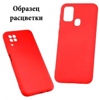 Чехол Silicone Cover Full Xiaomi Poco M5 красный