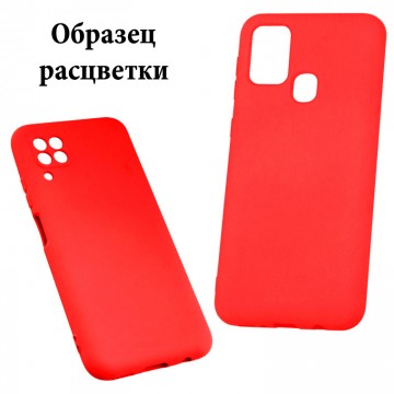 Чехол Silicone Cover Full Xiaomi Redmi Note 11 красный в Одессе