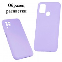 Чехол Silicone Cover Full Huawei P Smart S, Y8p сиреневый