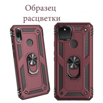 Чехол HONOR Hard Defence Xiaomi Redmi 10 бордовый в Одессе