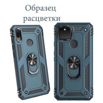 Чехол HONOR Hard Defence Xiaomi Redmi Note 9S, Note 9 Pro, Note 9 Pro Max зеленый в Одессе