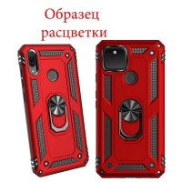 Чехол HONOR Hard Defence Xiaomi Redmi 10 красный
