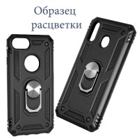 Чехол HONOR Hard Defence iPhone 12, 12 Pro черный