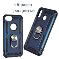 Чехол HONOR Hard Defence Xiaomi Redmi Note 9S, Note 9 Pro, Note 9 Pro Max синий