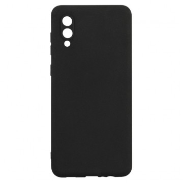 Чехол накладка Cool Black Samsung A02 A022, M02 M022 черный в Одессе