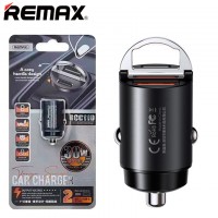 Автомобильное зарядное устройство Remax RCC110 PD 30W QC3.0 1USB black