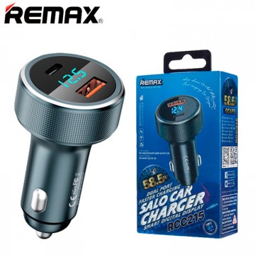 Автомобильное зарядное устройство Remax RCC215 PD 58.5W QC3.0 1USB silver в Одессе