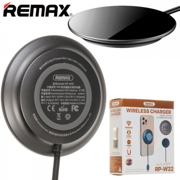 Беспроводное зарядное устройство Remax RP-W32 с поддержкой MagSafe black в Одессе