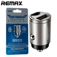 Автомобильное зарядное устройство Remax RCC227 QC3.0 1USB silver