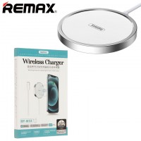 Беспроводное зарядное устройство Remax RP-W33 с поддержкой MagSafe white