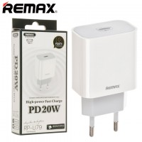 Сетевое зарядное устройство Remax RP-U79 PD 20W Type-C white