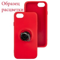 Чехол Silicone Cover Ring 3в1 iPhone 11 Pro Max красный