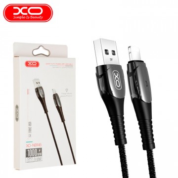 USB кабель XO NB145 Lightning 1m черный в Одессе