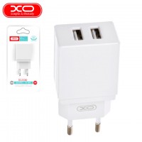 Сетевое зарядное устройство XO L75 2USB 2.4A white