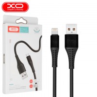 USB кабель XO NB157 Lightning 1m черный