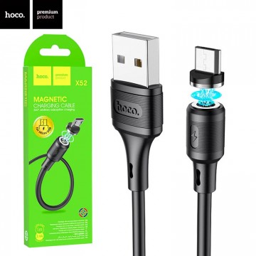 USB кабель Hoco X52 Магнитный micro USB 1m черный в Одессе