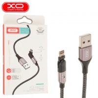 USB кабель XO NB176 Lightning 1.2m черный