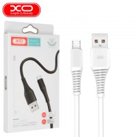 USB кабель XO NB157 micro USB 1m белый