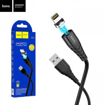 USB кабель Hoco X63 Lightning 1m черный в Одессе