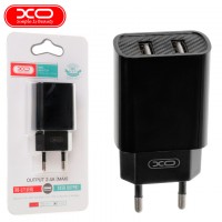 Сетевое зарядное устройство XO L71 2USB 2.4A black