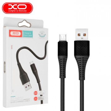 USB кабель XO NB157 micro USB 1m черный в Одессе