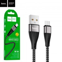 USB кабель Hoco X57 micro USB 1m черный