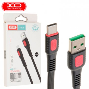 USB кабель XO NB151 Type-C 1m черный в Одессе