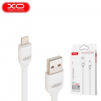 USB кабель XO NB150 Lightning 1m белый